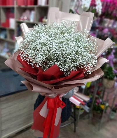 Букет цветов из: Гипсофила в Покровске