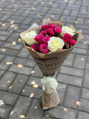 Букет цветов из: Розы в Покровске